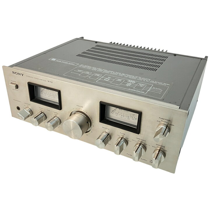 楽天市場】【中古】 SONY INTEGRATED STEREO AMPLIFER TA-F4 アンプ 