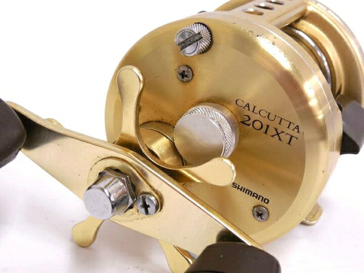 楽天市場】【中古】シマノ カルカッタ 201 XT ベイトリール 付属品有 