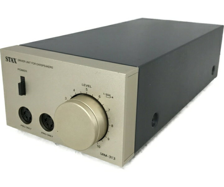 楽天市場】【中古】STAX ヘッドホンアンプ SRM-313 + イヤースピーカー 