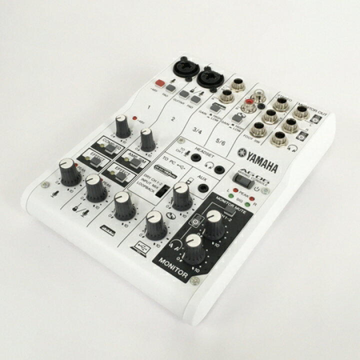 楽天市場】未使用 【中古】 YAMAHA AG06 ミキシングコンソール 