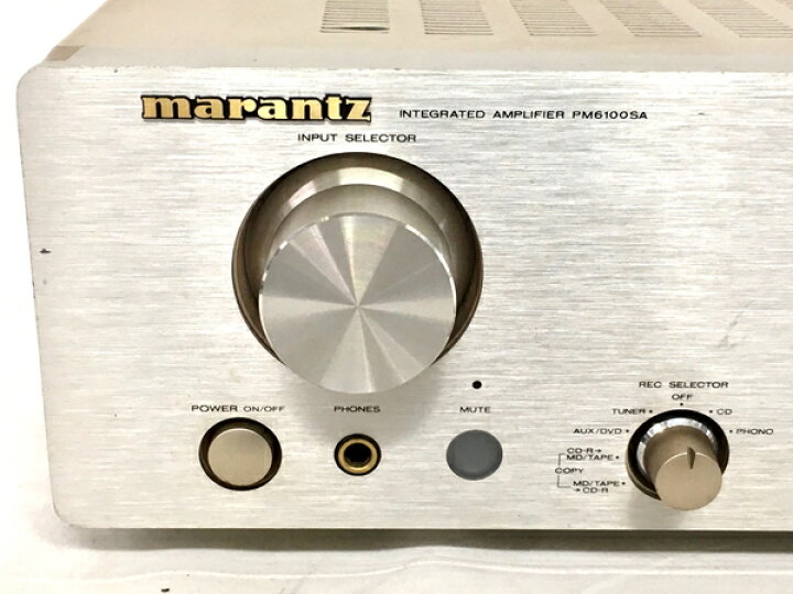 楽天市場】【中古】marantz PM6100SA Ver.2 プリメインアンプ リモコン 