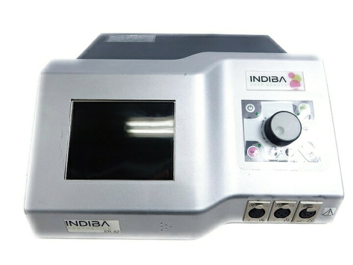 【中古】 INDIBA インディバ ER42 業務用 エステ機器 高周波 美容 機器 付属品多数 ボディケア S2803278  ReRe（安く買えるドットコム）