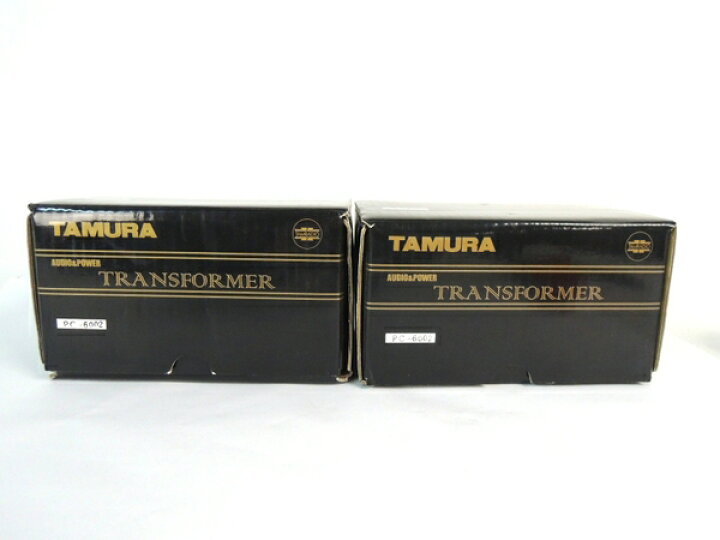 楽天市場】【中古】TAMURA PC-6002 ペア 電源トランス オーディオ 