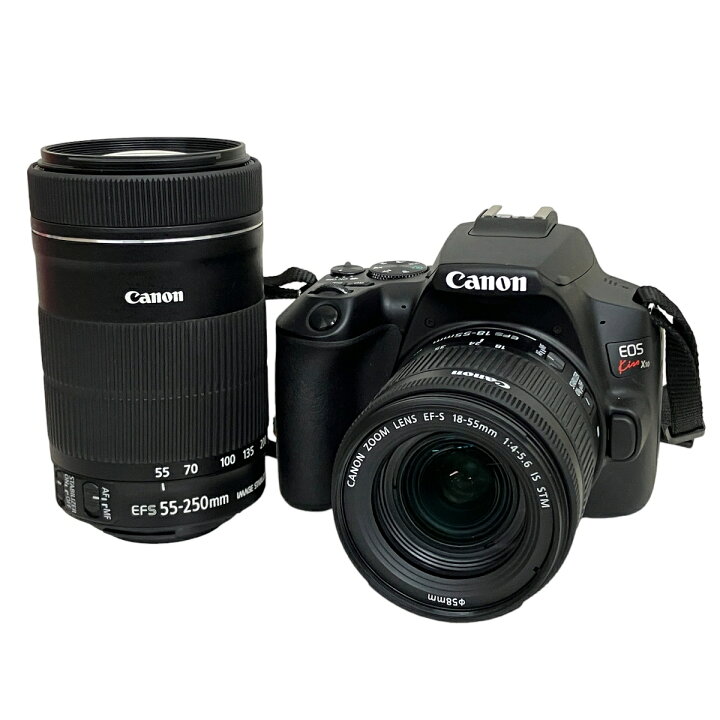 楽天市場】【中古】 Canon EOS Kiss X10 ダブルズームキット ブラック 