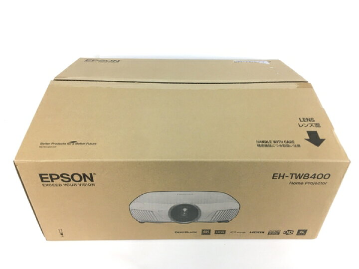 楽天市場】美品 【中古】 EPSON EH-TW8400W ホームプロジェクター 元箱 