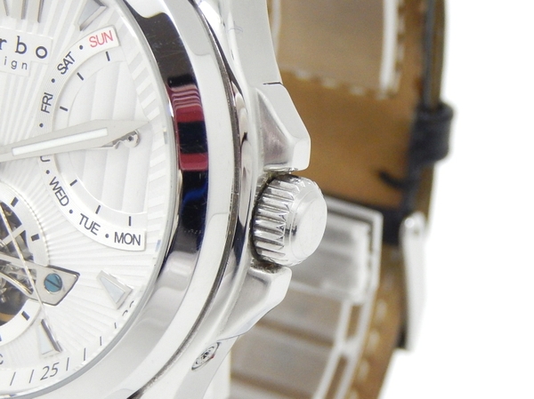 楽天市場】【中古】 フブロ Furbo 腕時計 F9002 革ベルト メンズ