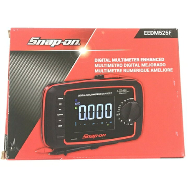 楽天市場】未使用 【中古】 Snap-on EEDM525FJ デジタルマルチメーター 