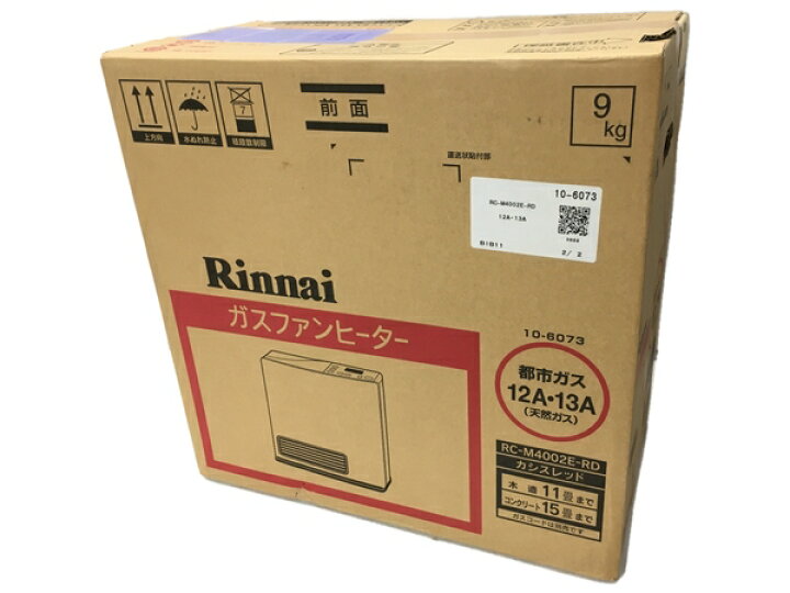 楽天市場】未使用 【中古】 Rinnai RC-M4002E リンナイ ガスファン 