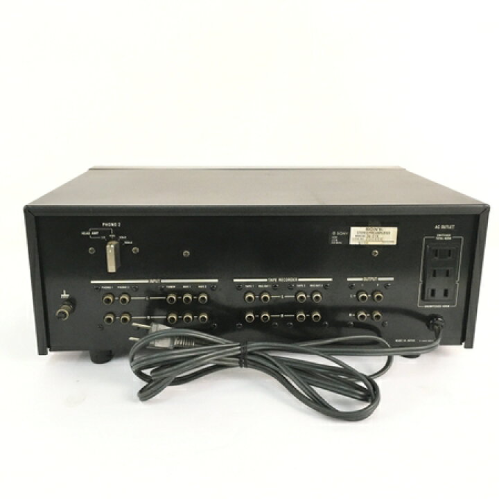 楽天市場】【中古】 SONY TA-E7B プリアンプ コントロールアンプ 音響 