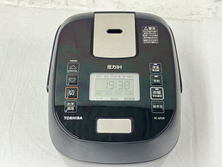 楽天市場】【中古】 【動作保証】東芝 RC-6PXR 2023年製 圧力 IH 炊飯 