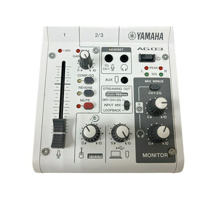 楽天市場】【中古】 YAMAHA AG03MK2 ヤマハ ミキサー オーディオ 