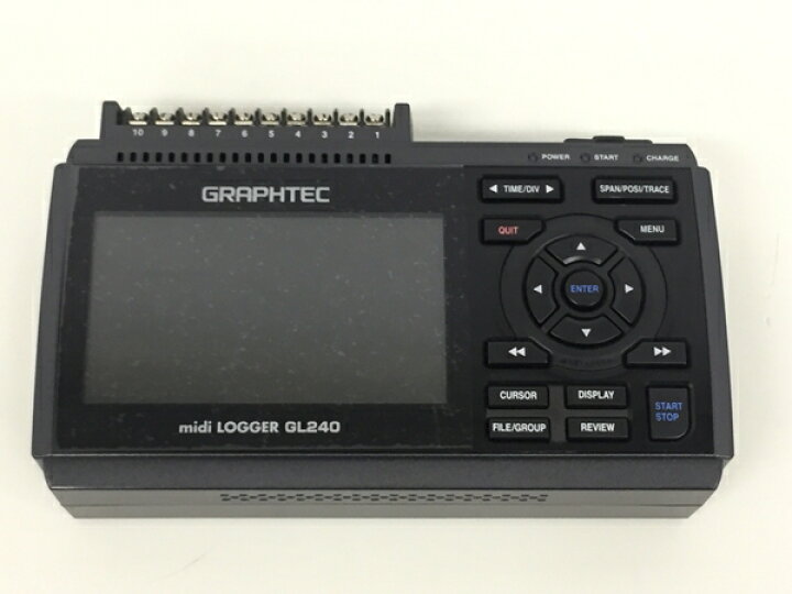 楽天市場】【中古】GRAPHTEC midi LOGGER GL240 グラフィックデータ 