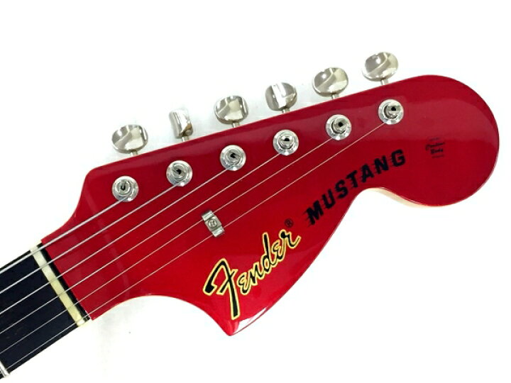 楽天市場】美品 【中古】 Fender Japan Mustang Thinline Candy Apple 