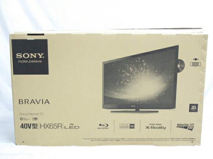 楽天市場】【中古】 SONY ソニー BRAVIA KDL-40HX65R 液晶テレビ 40型 