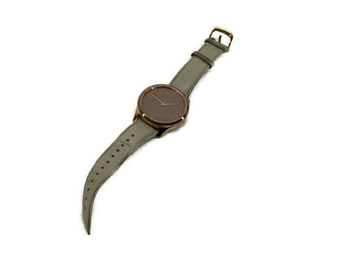 楽天市場】【中古】 GARMIN vivomove Luxe Light Sand Leather 18K  