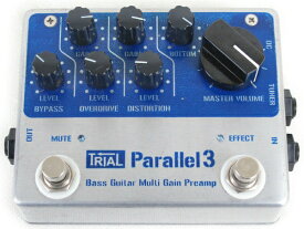 【中古】 TRIAL Parallel3 ベース用 エフェクター オーバードライブ ディストーション N2762867