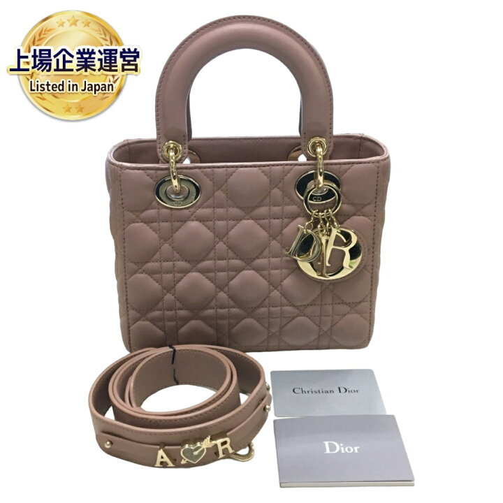 楽天市場】【中古】 良好 ディオール Lady Dior My ABCDior バッグ 