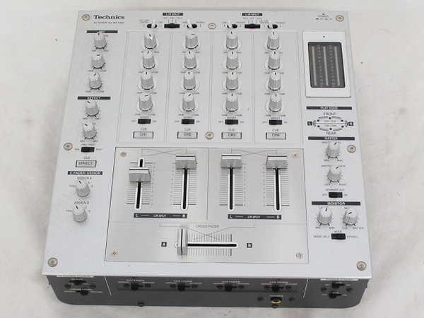 楽天市場】【中古】Technics SH-MZ1200-S DJミキサー シルバー 箱付