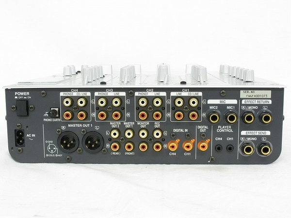 楽天市場】【中古】Technics SH-MZ1200-S DJミキサー シルバー 箱付