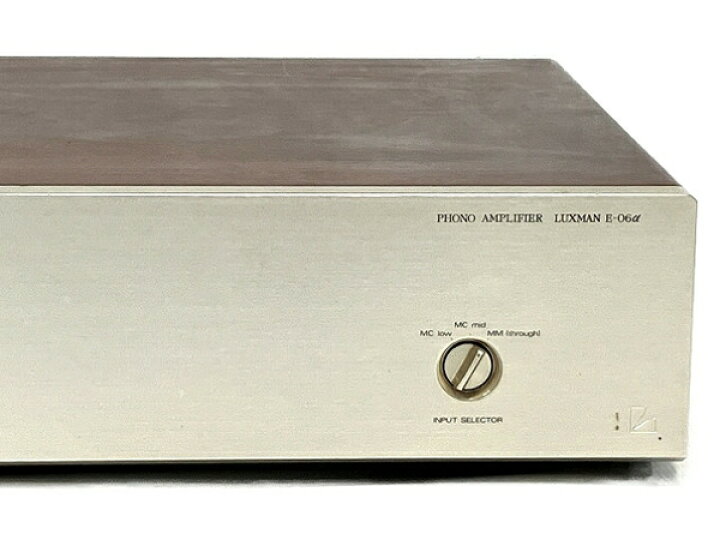楽天市場】【中古】 LUXMAN ラックスマン E-06α PHONO AMPLIFIER  
