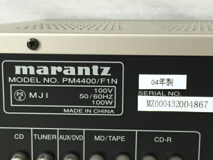 楽天市場】【中古】 中古 marantz マランツ PM4400 F1N プリメイン 