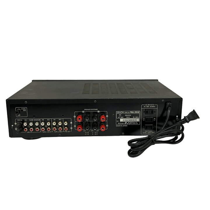 楽天市場】【中古】 DENON PMA-390AE INTEGRATED AMPLIFIER デノン 