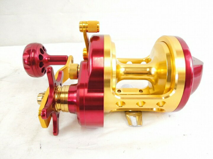 楽天市場】未使用【中古】未使用 夢幻工房 石鯛 40-05ED レッド リール 