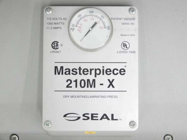 【中古】 Seal Masterpiece 210M-X ドライマウントプレス カメラ周辺機器 楽直【大型】 Y3054242 |  ReRe（安く買えるドットコム）