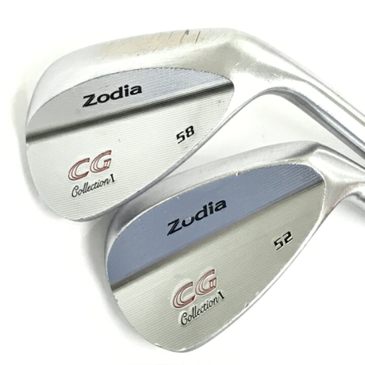 楽天市場】【中古】 Zodia ゾディア CG ロフト52° 58° ウェッジ 2本 