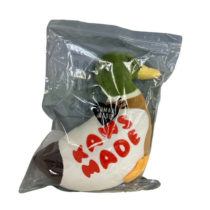 楽天市場】未使用 【中古】 HUMAN MADE KAWS DUCK PLUSH DOLL GREEN 