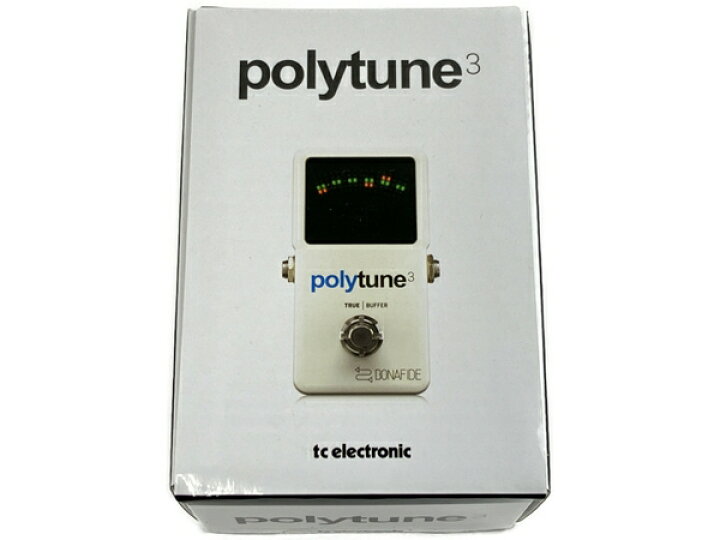 楽天市場】未使用 【中古】 TC ELECTRONIC Polytune3 ポリフォニック 