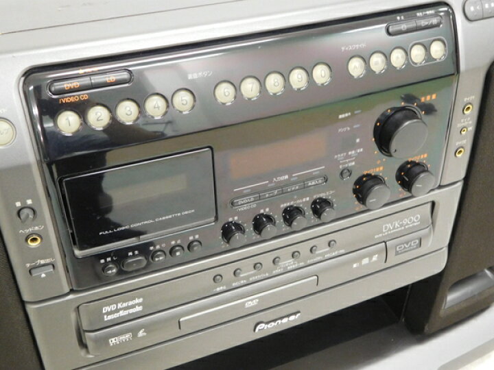 中古 パイオニアDVD LDカラオケシステム DVK-900