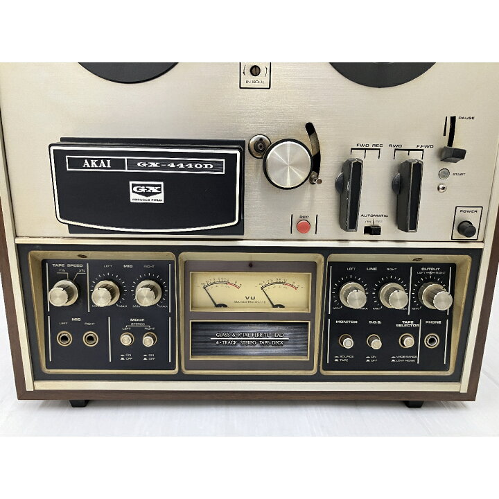楽天市場】【中古】 【動作保証】AKAI GX-4440D オープンリールデッキ 