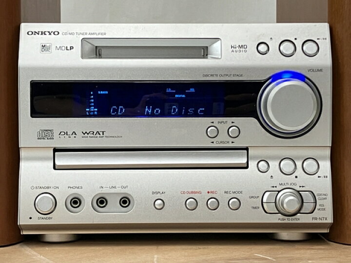 楽天市場】【中古】 ONKYO FR-N7X D-N7X CD MD コンポ 音響機器 2006年 