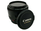 【中古】 Canon LENS EF 50mm F:1.8 II 単焦点レンズ カメラ 写真 撮影 趣味 キヤノン ジャンク Z8769276