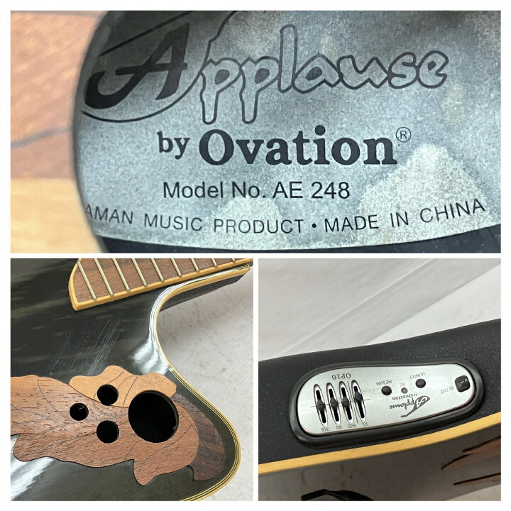 楽天市場】【中古】 ovation Applause AE 248 Guitar Body エレアコ 