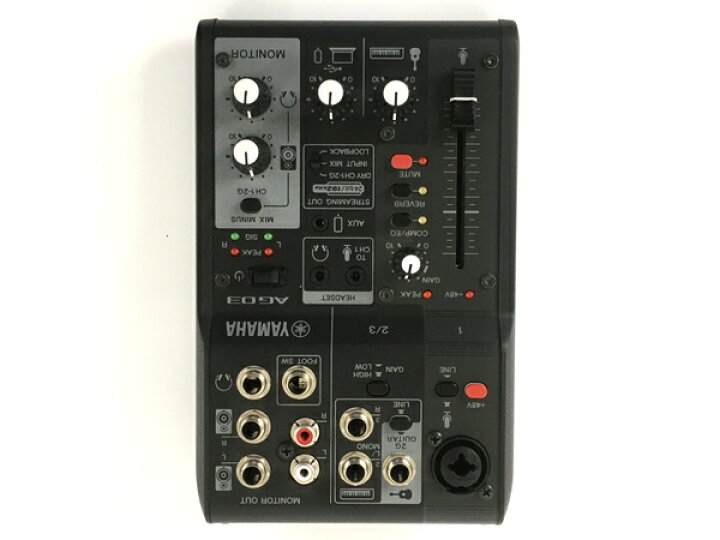 楽天市場】【中古】 YAMAHA AG03MK2 ライブストリーミング ミキサー 