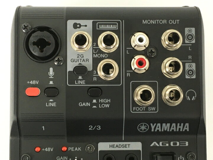 楽天市場】【中古】 YAMAHA AG03MK2 ライブストリーミング ミキサー 