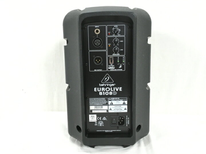 楽天市場】【中古】 behringer EUROLIVE B108D 単品 パワード 
