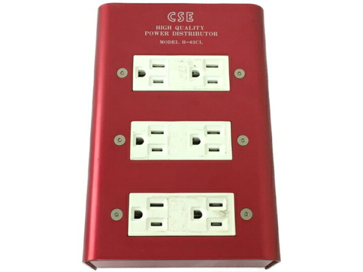 楽天市場】【中古】 CSE H-63CL 電源タップ コンセントボックス 6口  