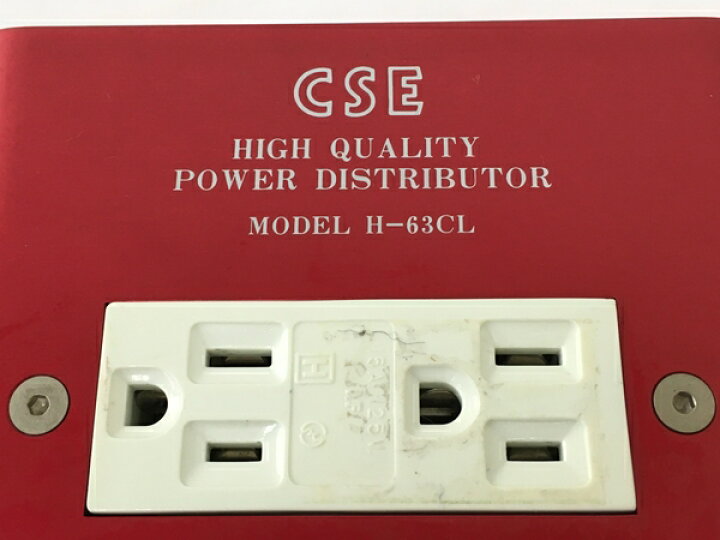 楽天市場】【中古】 CSE H-63CL 電源タップ コンセントボックス 6口  