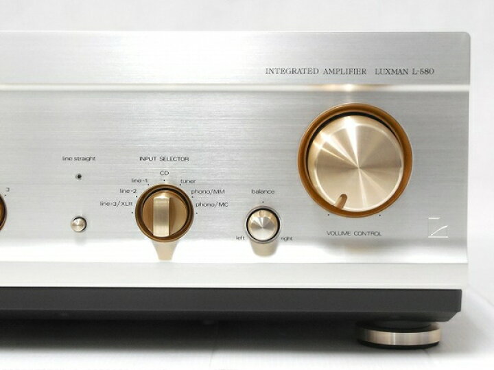 楽天市場】【中古】 LUXMAN ラックスマン L-580 プリメインアンプ 