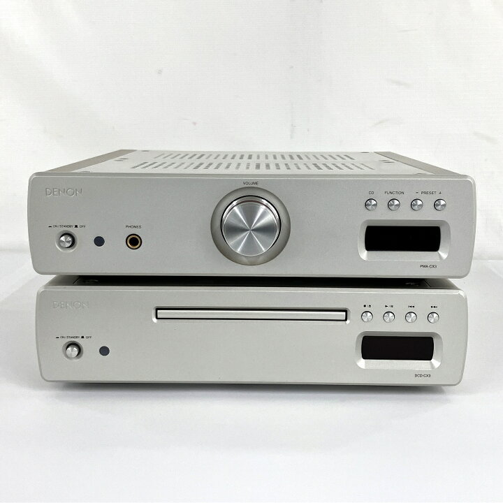 楽天市場】【中古】 DENON PMA-CX3 DCD-CX3 プリメインアンプ CD ｜その他
