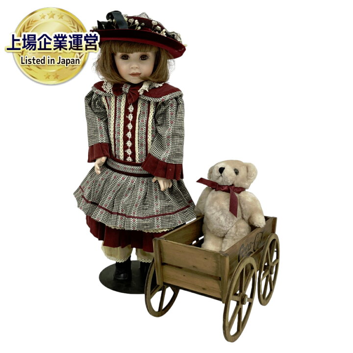 楽天市場】【中古】 フランクリンミント ビスクドール ミーガン コカ 