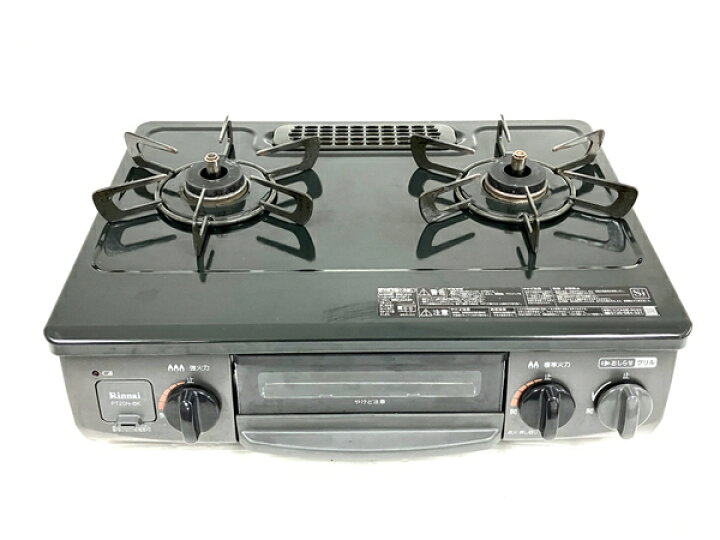 楽天市場】【中古】 Rinnai リンナイ PT20N-BKL ガステーブル コンロ 