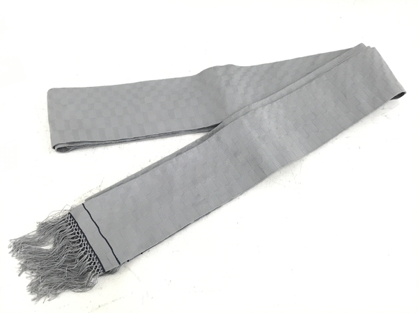 高級帯 御浜児帯 手織 正絹 角帯 帯 小物 4点 N6512315 セット 特別セール品 着物