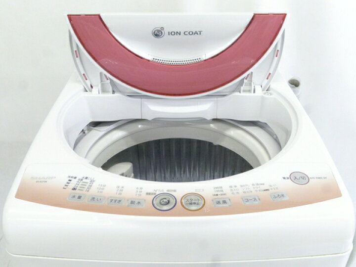 □配達可□SHARP シャープ 7kg 全自動電気洗濯機 ES-KS70K-P 2011年製