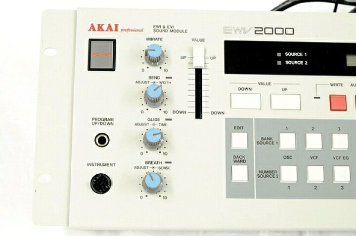 楽天市場】【中古】 AKAI EWV2000 EWI1000 ウインド シンセサイザー 