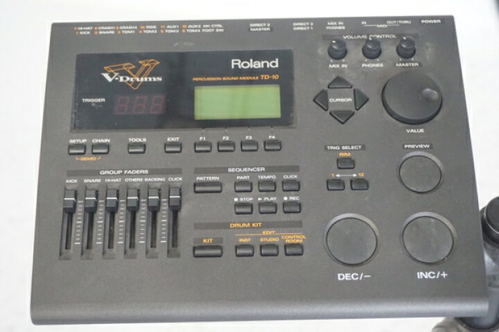 楽天市場】【中古】 Roland ローランド 電子ドラム セット V-Drums TD  