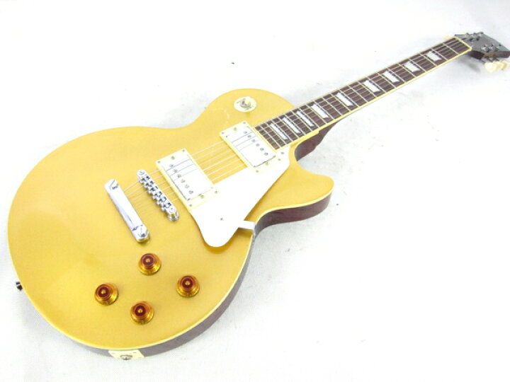 楽天市場】【中古】 Glory レスポールタイプ ゴールドトップ エレキ 